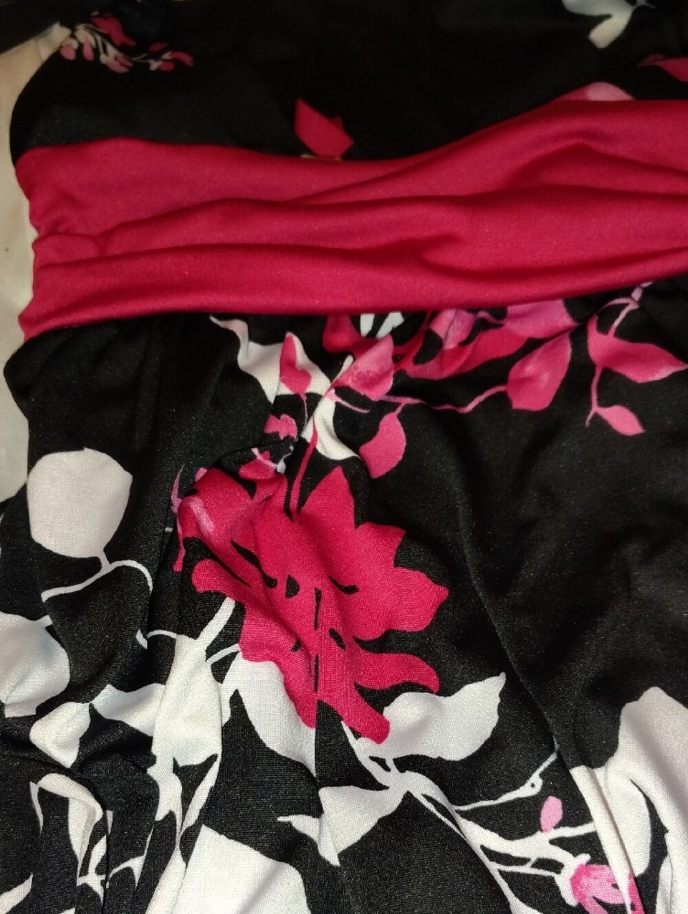 Pink and Black Semiformal Dress - Picture 9 of 10
